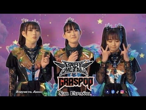 BABYMETAL at Graspop Metal Meeting 2024