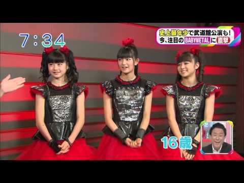 BABYMETAL on Ohayou Asahi