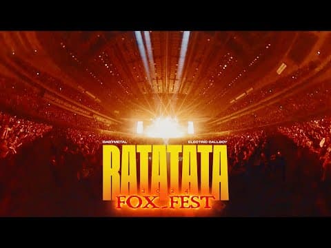 RATATATA (OFFICIAL Live Music Video at FOX_FEST)