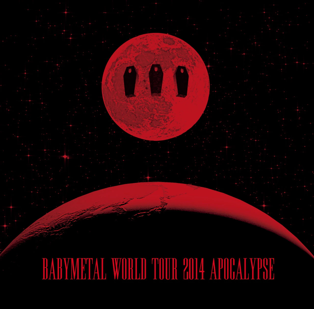 BABYMETAL WORLD TOUR 2014 APOCALYPSE DVD cover