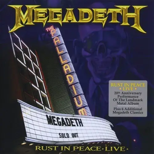 Rust in Peace Live DVD cover